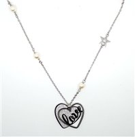Necklace Brosway Woman Sparkling in Steel Perla BPK02 - BPK02